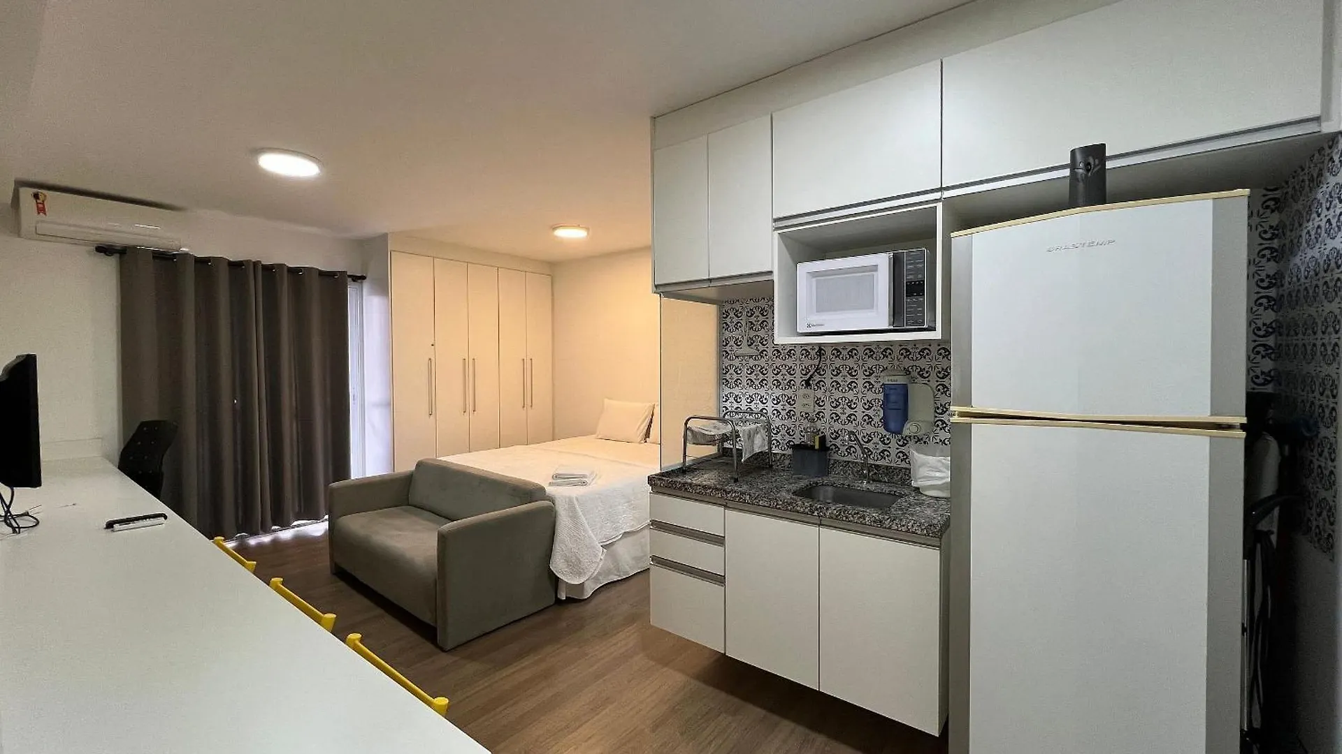 Apartment Encantador Studio Bento Freitas Ac/Wf Cama Queen Sao Paulo Brazil